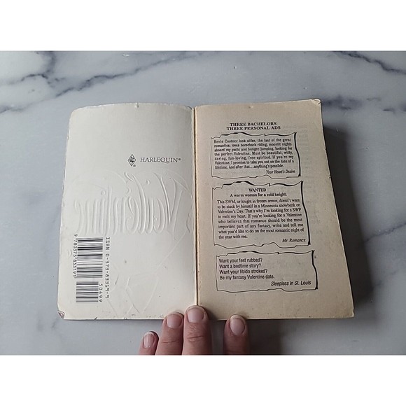 Valentine Bachelors Harlequin Paperback - Picture 2 of 10